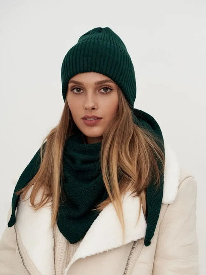 Emerald Beanie & Scarf Set