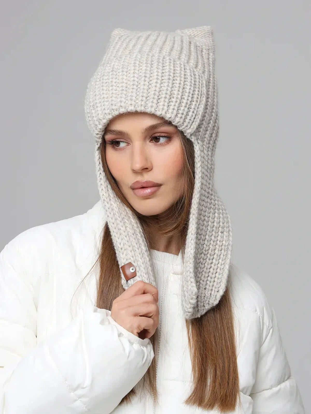 Linen Knitted Hat