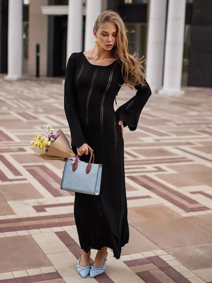Noir Midi Dress