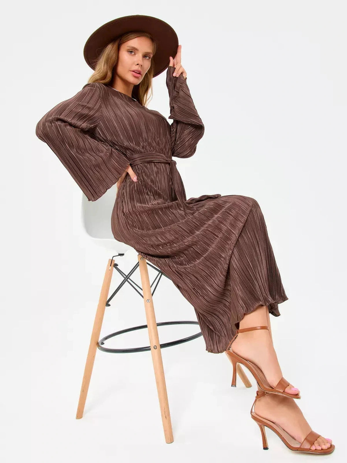 Mocha Midi Dress