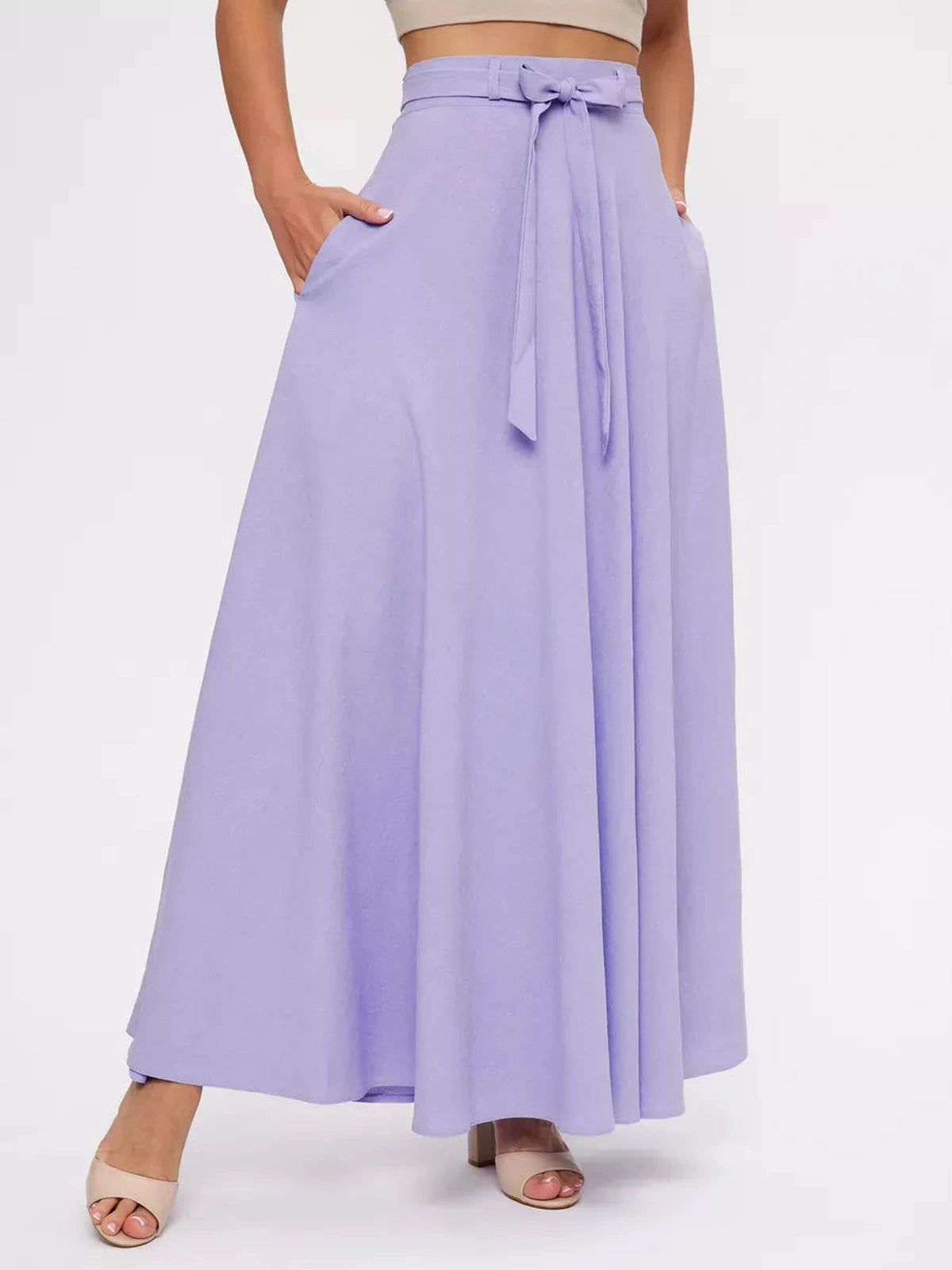 Lavender Maxi Skirt