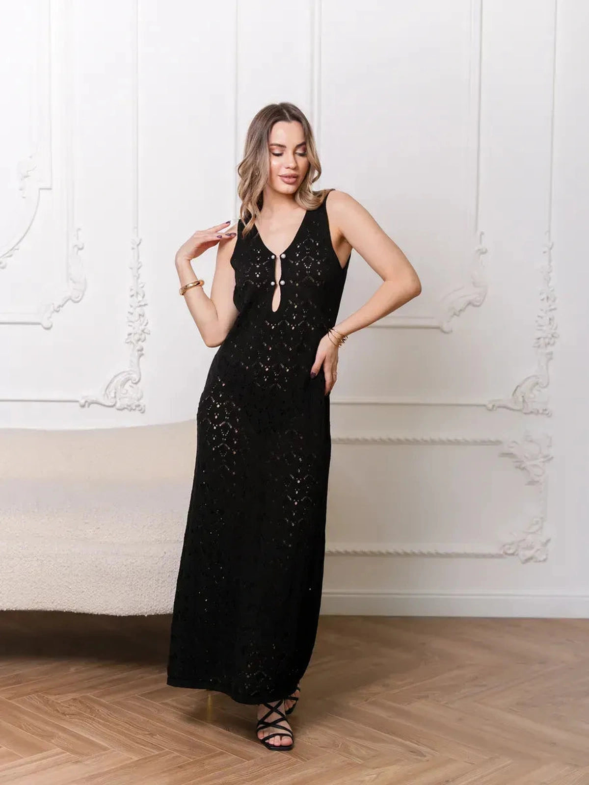 Noir Maxi Dress