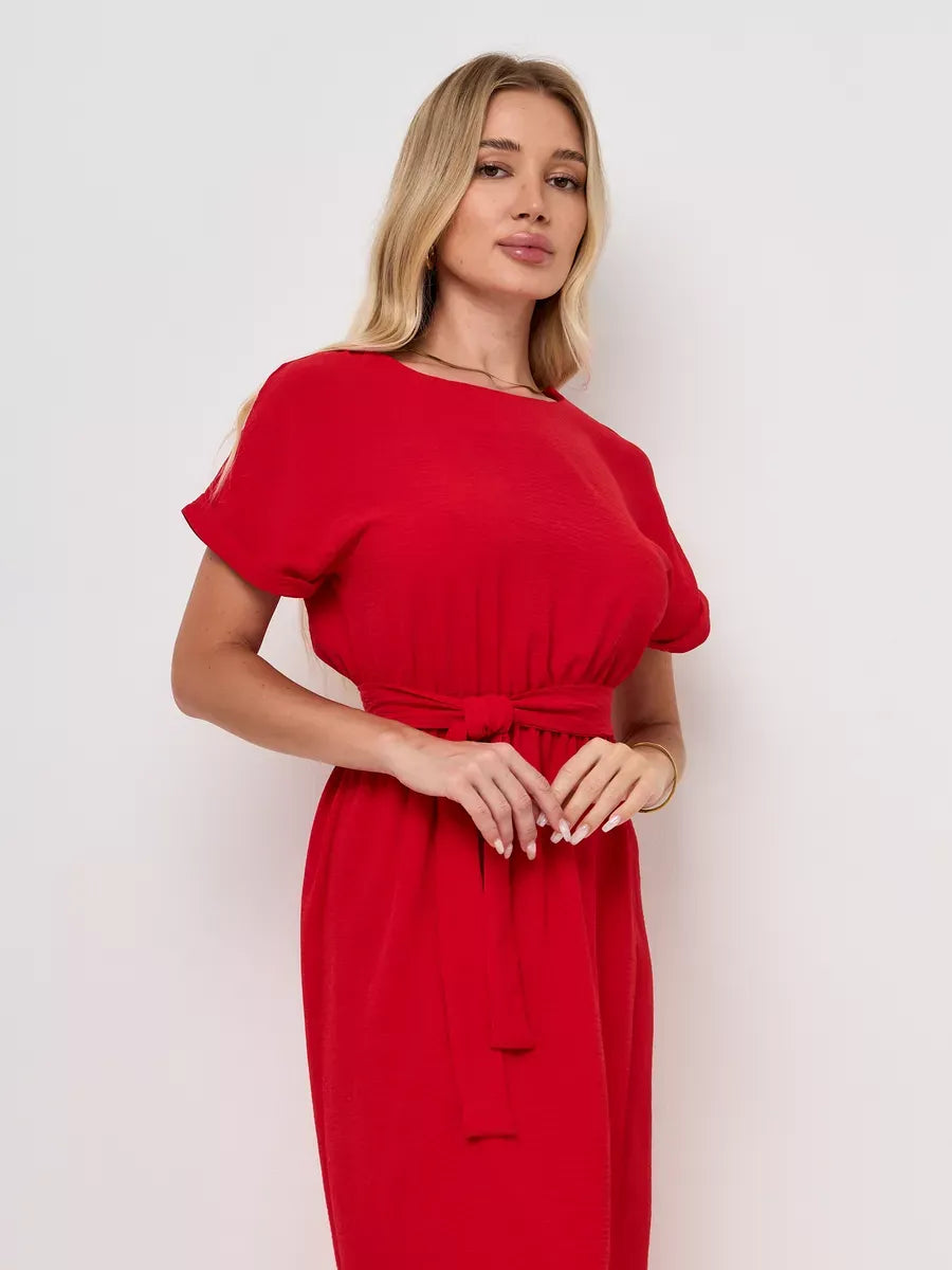 Carmine Midi Dress