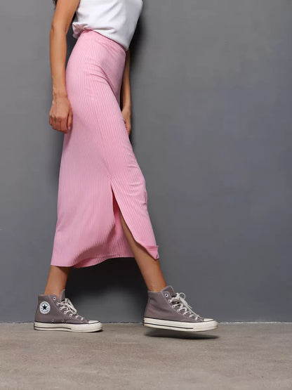 Rosette Midi Skirt