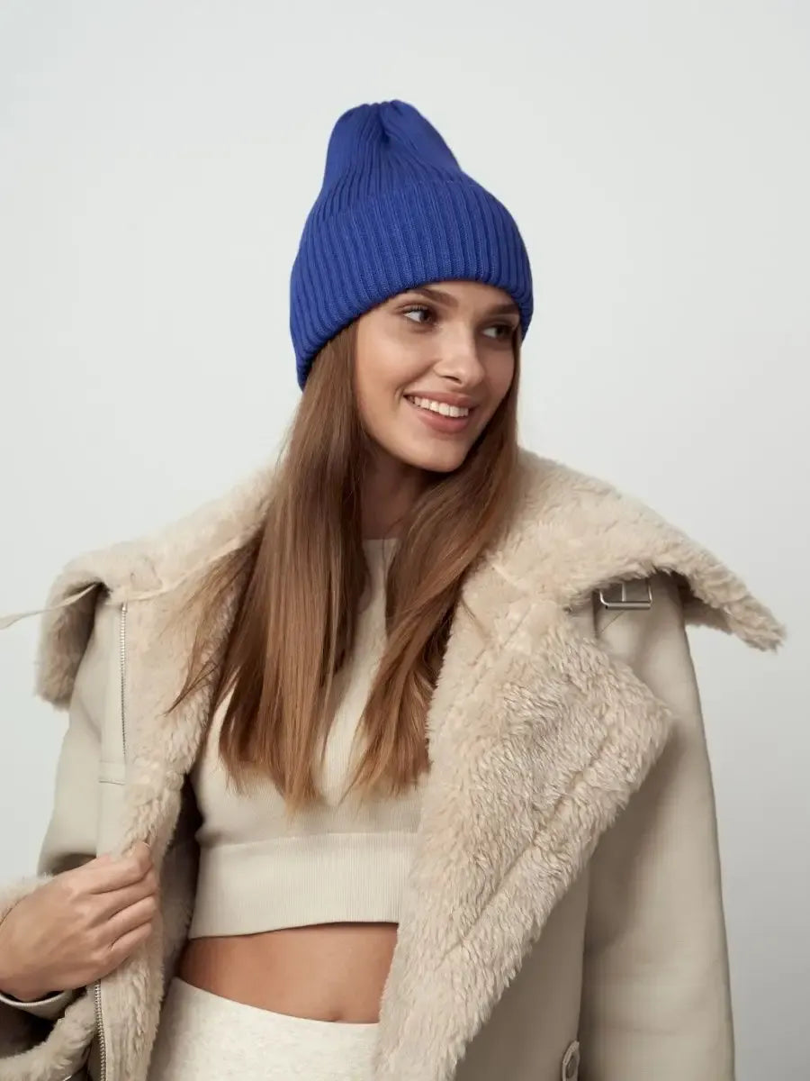 Violet Beanie & Scarf Set