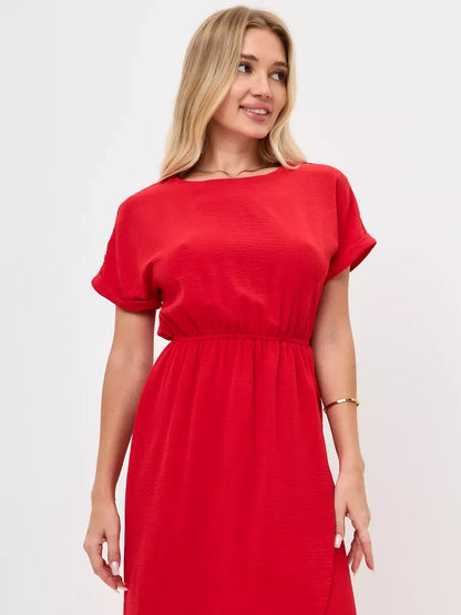 Carmine Midi Dress