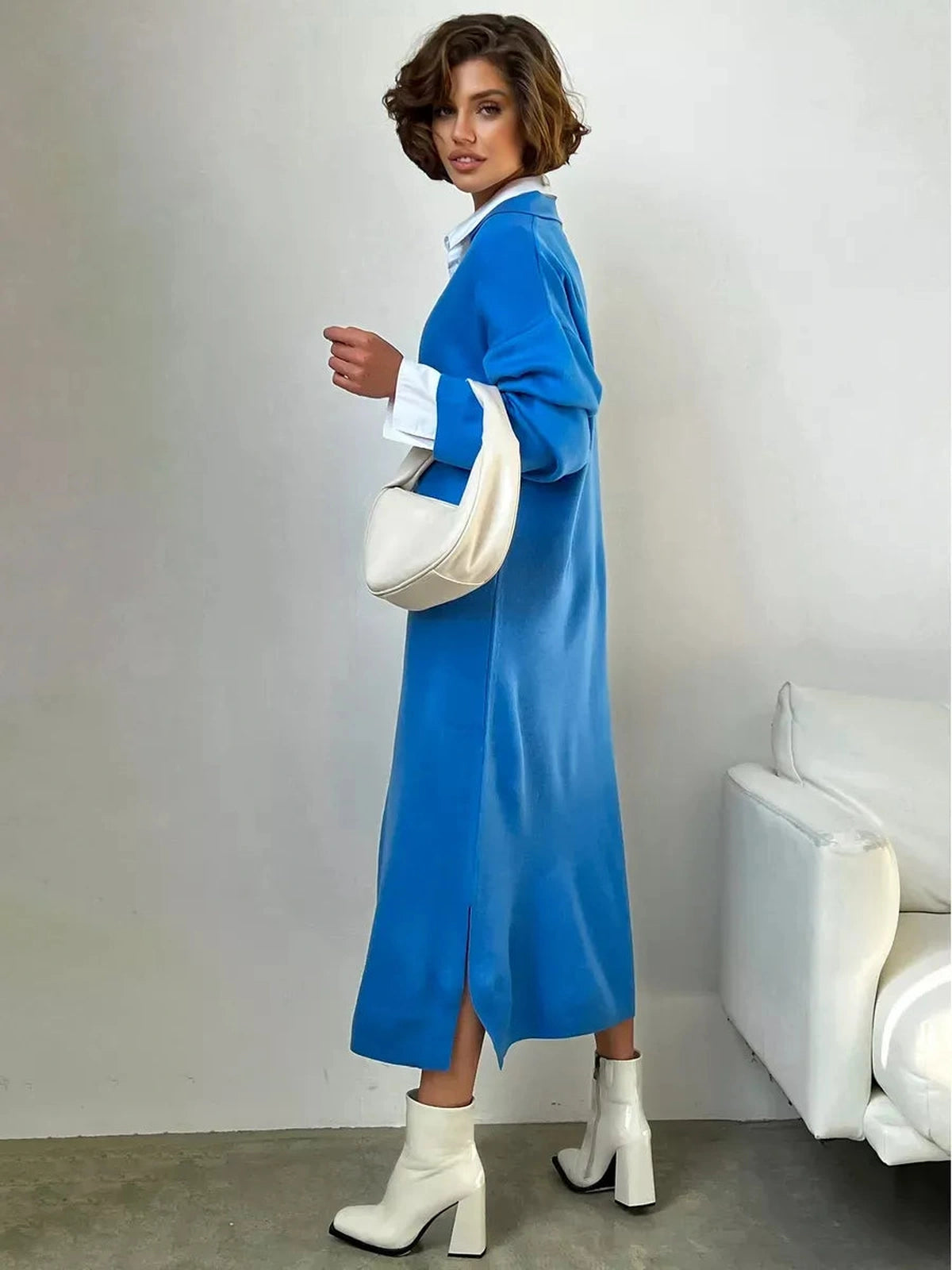 Azure Midi Dress