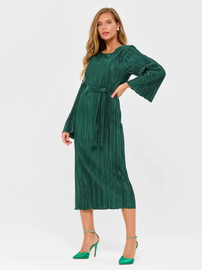 Emerald Midi Dress