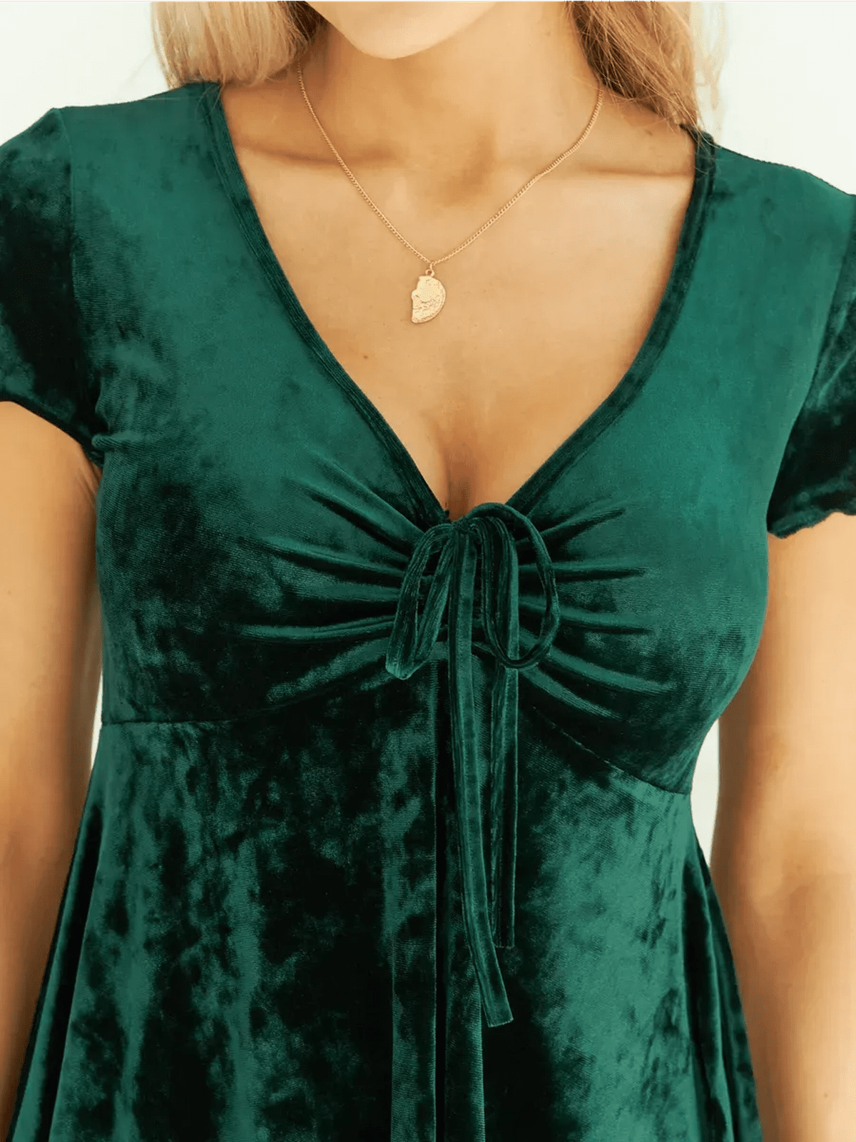 Emerald Mini Dress