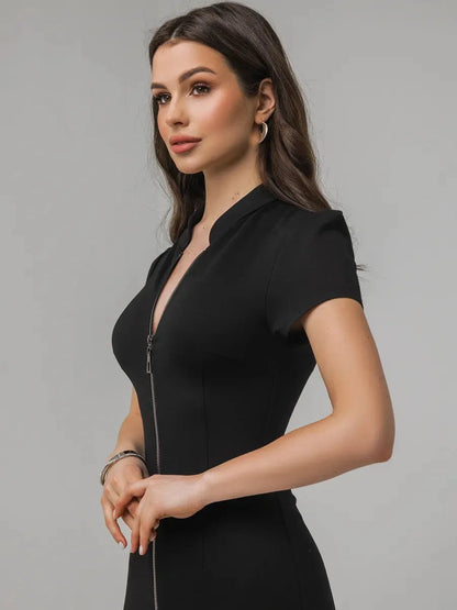 Noir Midi Dress