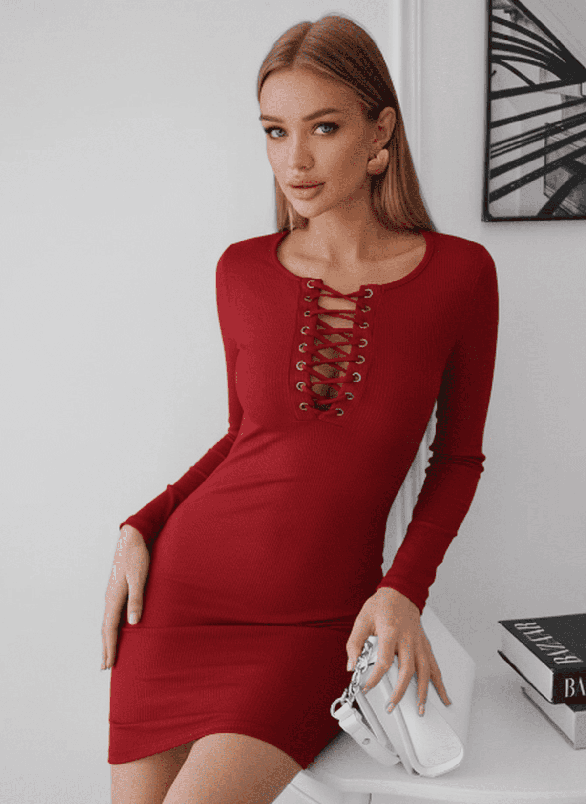 Scarlet Mini Dress