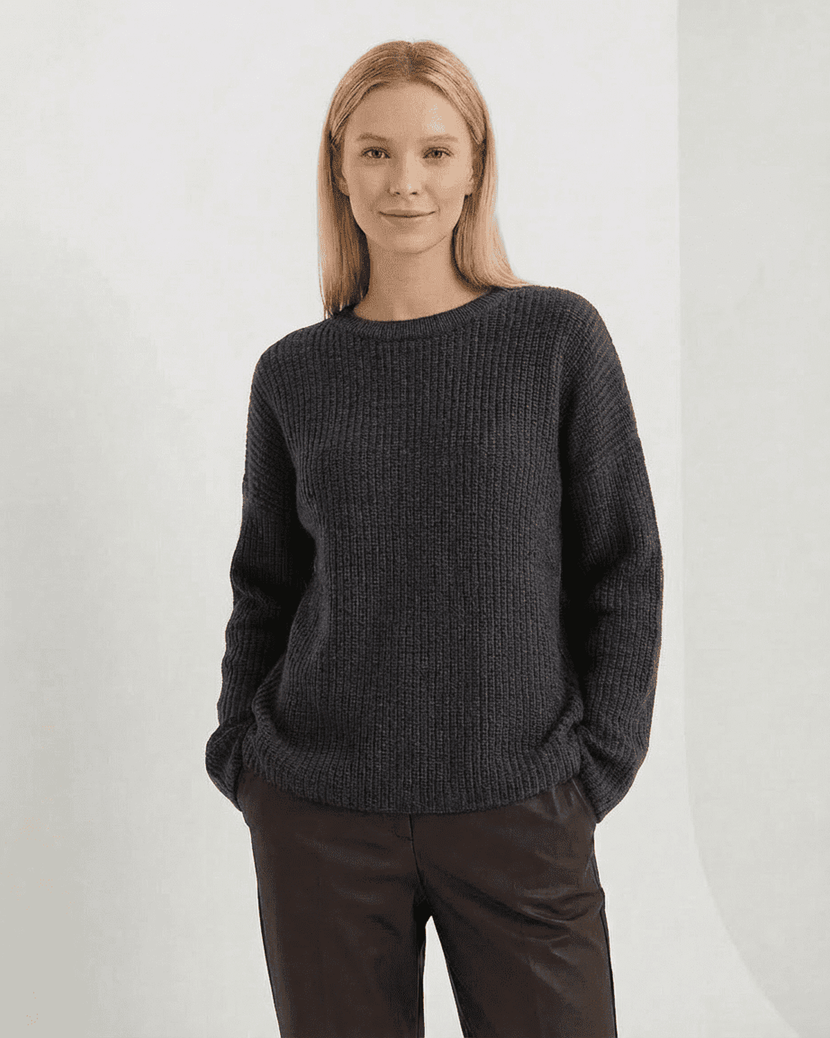 Vega Sweater by Lauven - Luxurious thick knit sweater for casual and cozy wear.