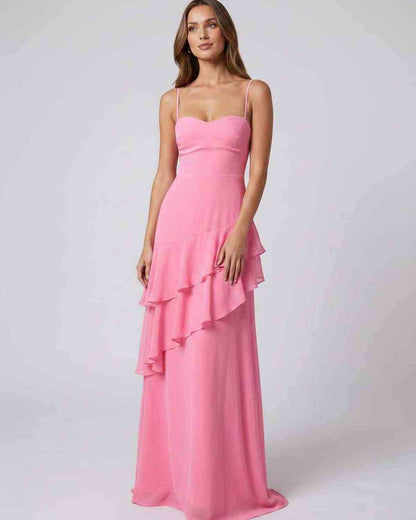 Abito Maxi Rosette