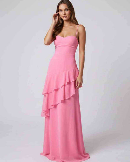 Abito Maxi Rosette