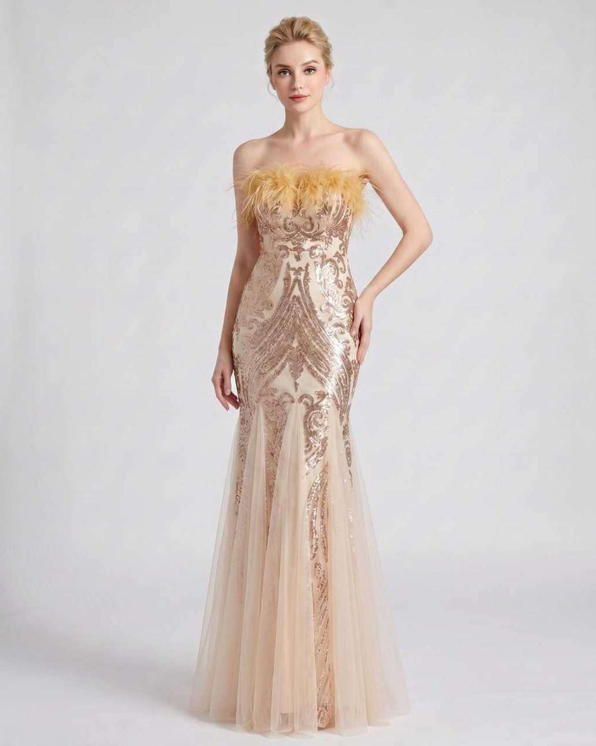 Abito Maxi Celestia
