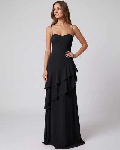 Abito Maxi Rosette