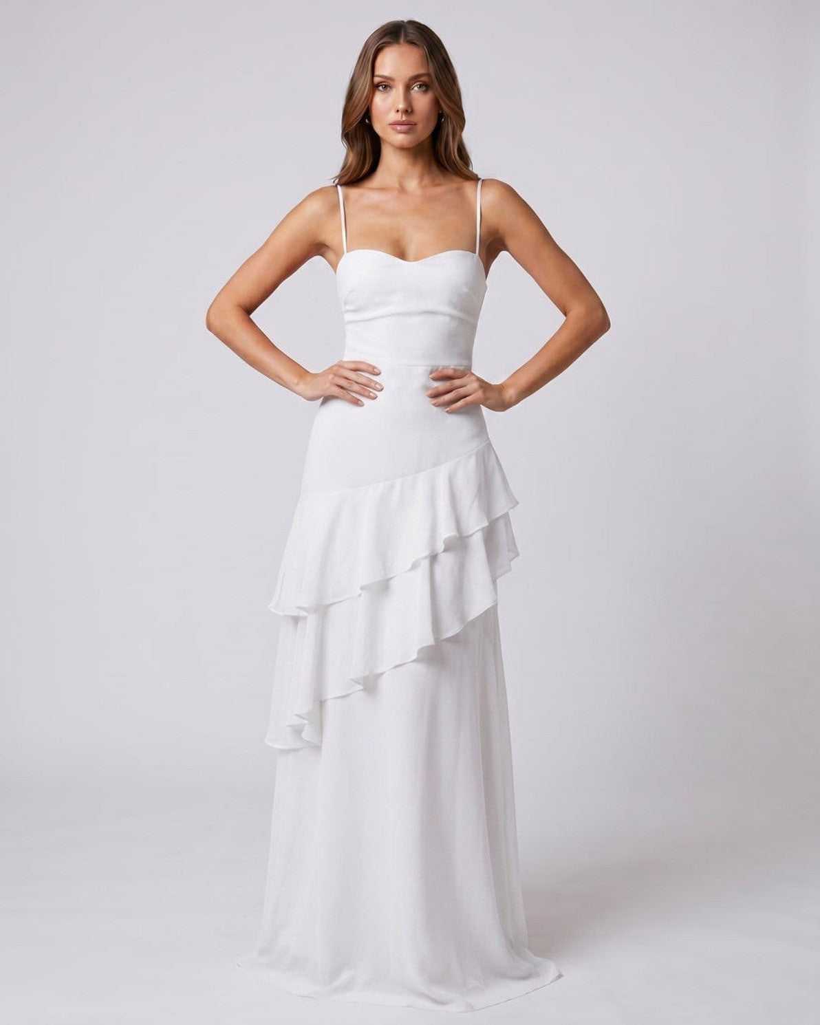 Abito Maxi Rosette