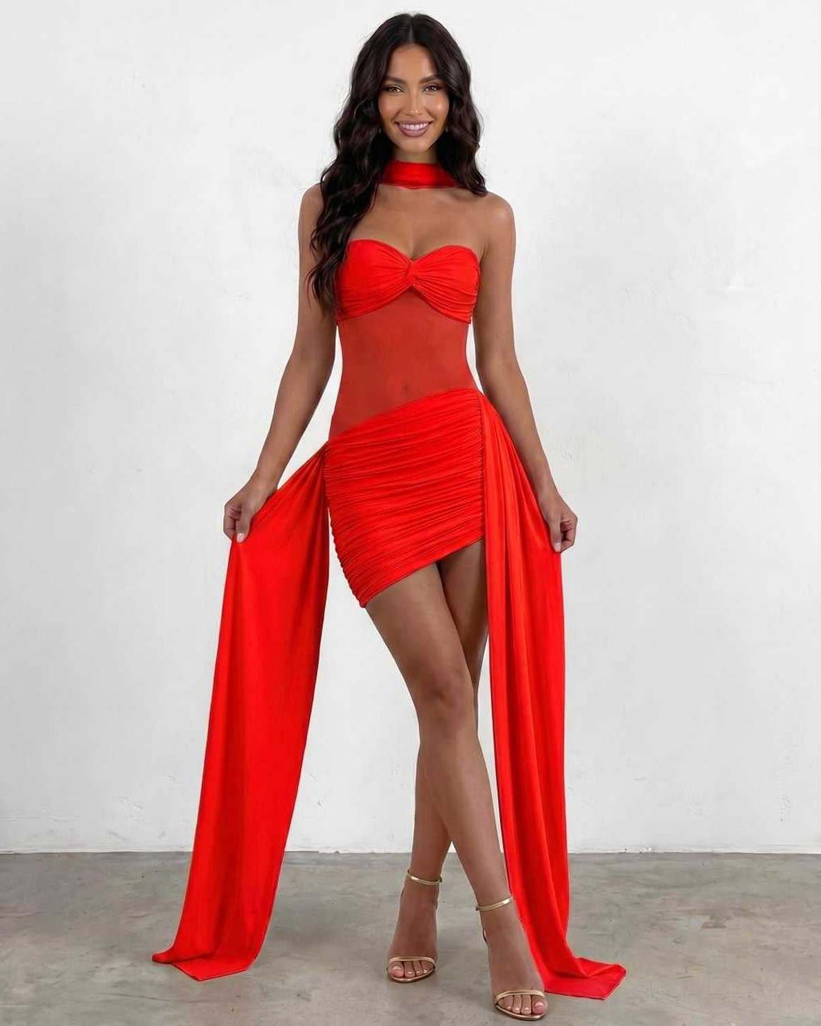 Robe Mini Veloura