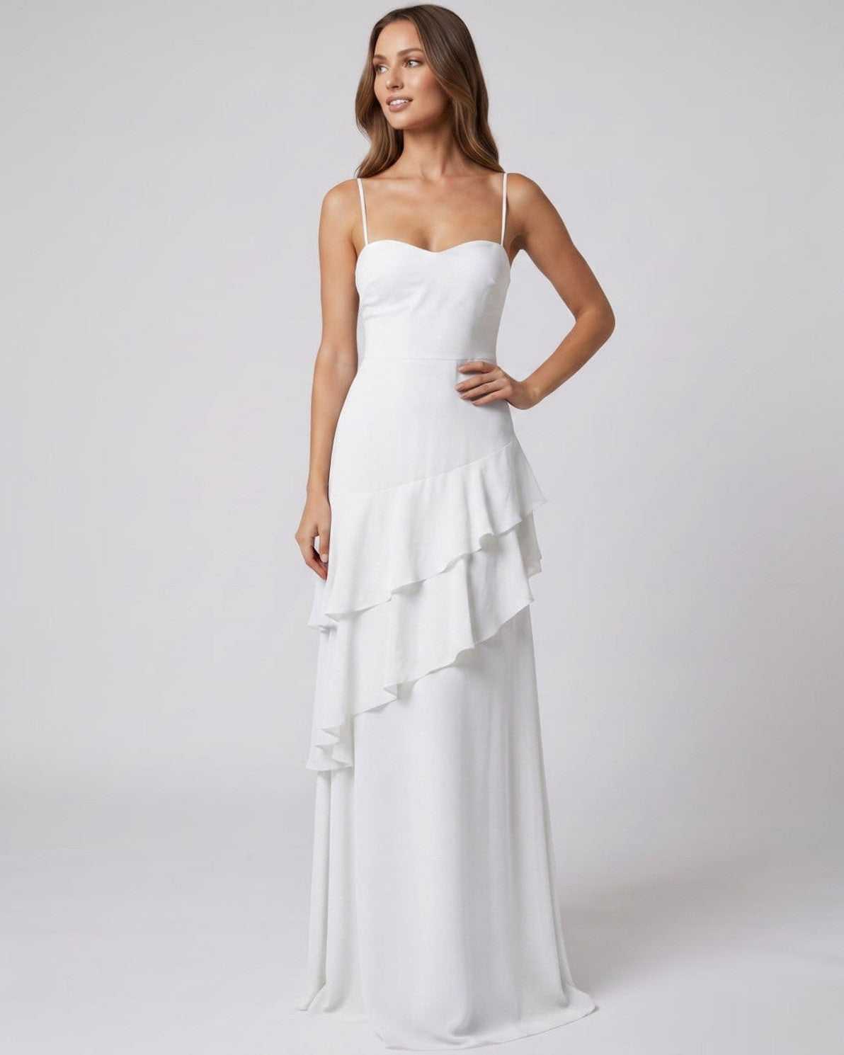 Abito Maxi Rosette
