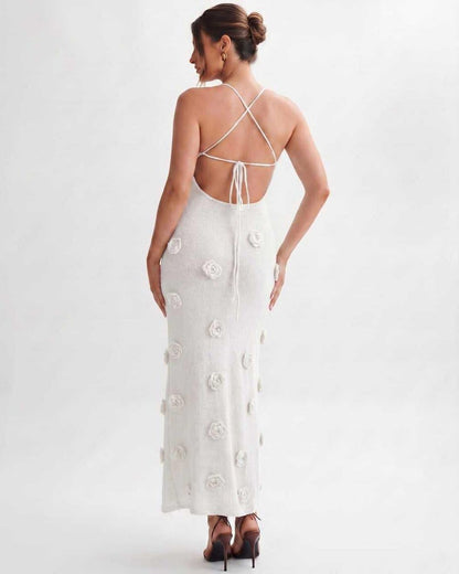Vestido Midi Rosette