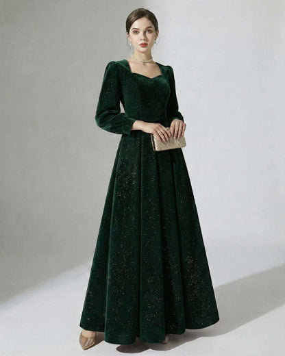 Celeste Emerald Maxi Dress
