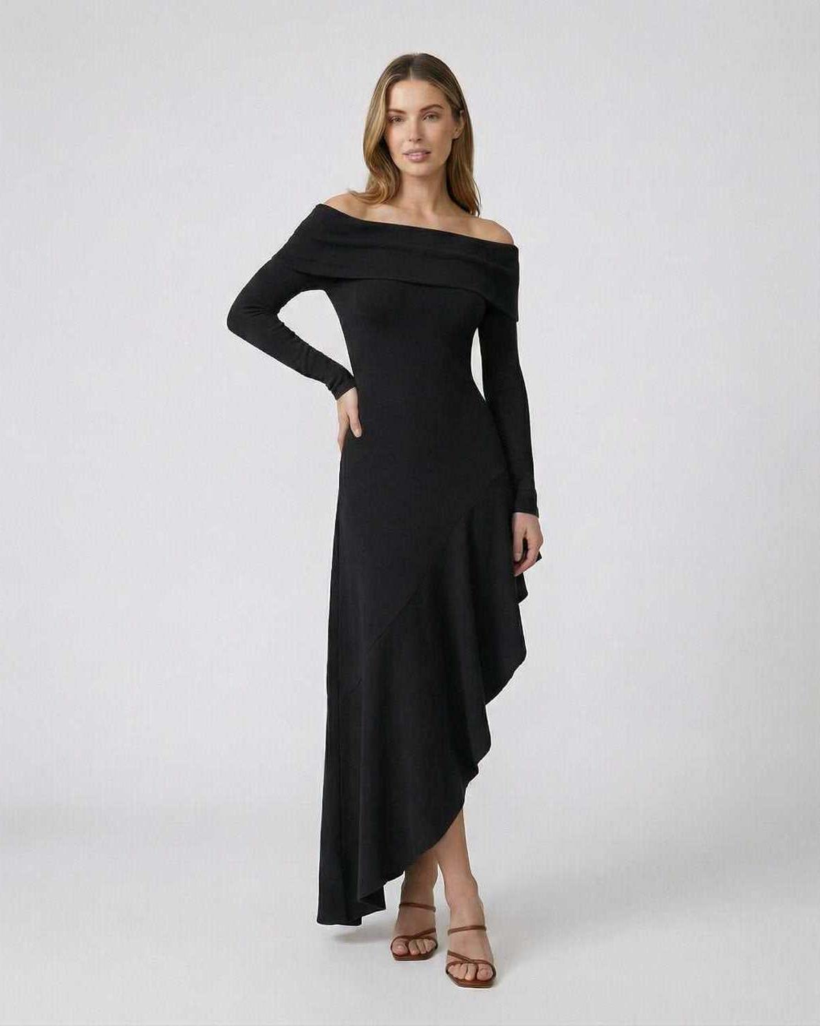 Noir Maxi Dress
