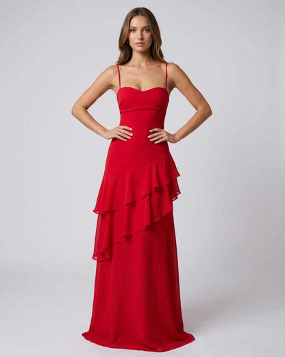 Abito Maxi Rosette