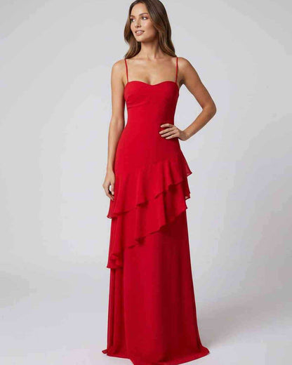 Abito Maxi Rosette