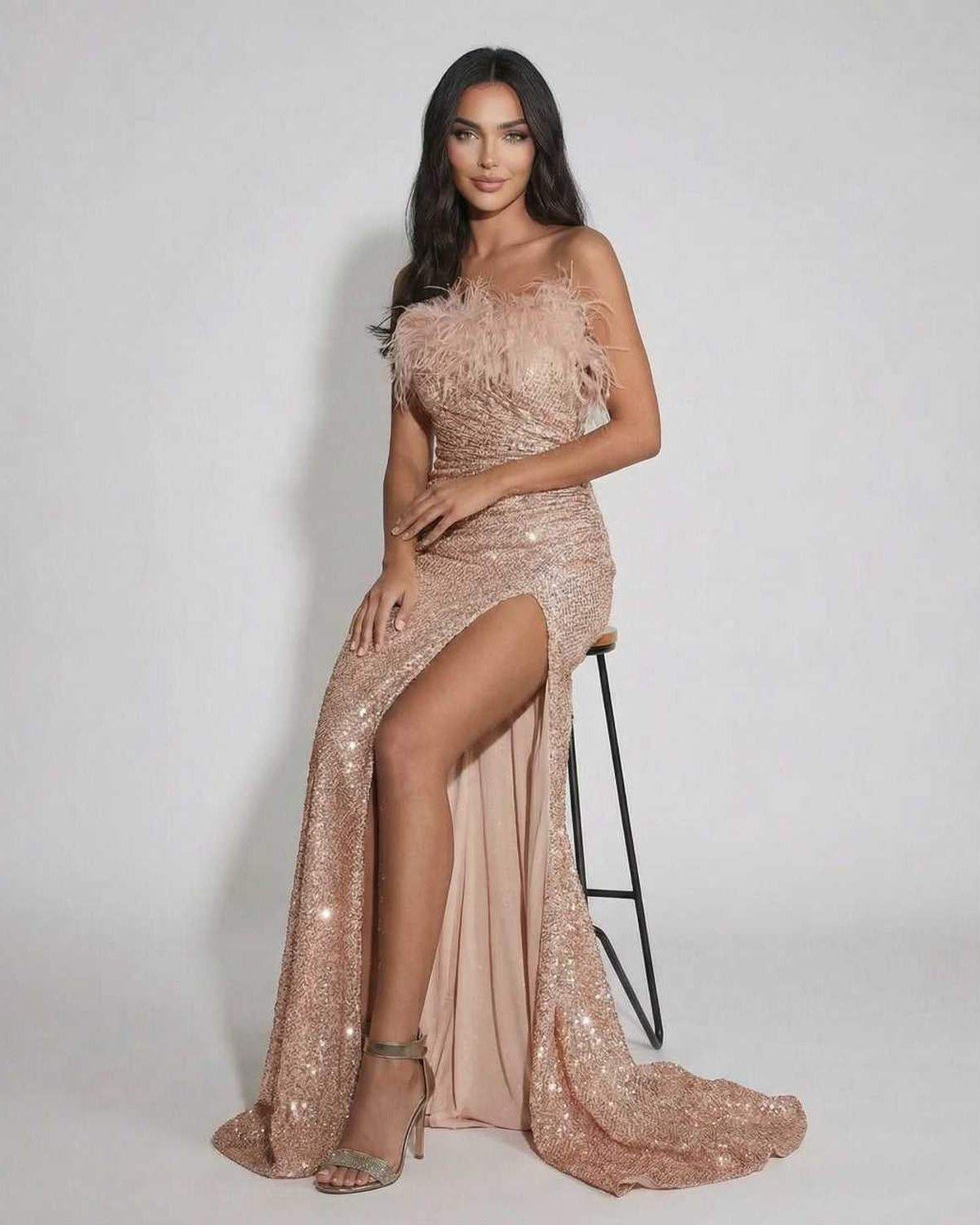 [Plantilla de Vestido Maxi]