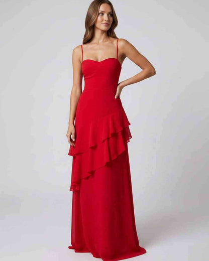 Abito Maxi Rosette