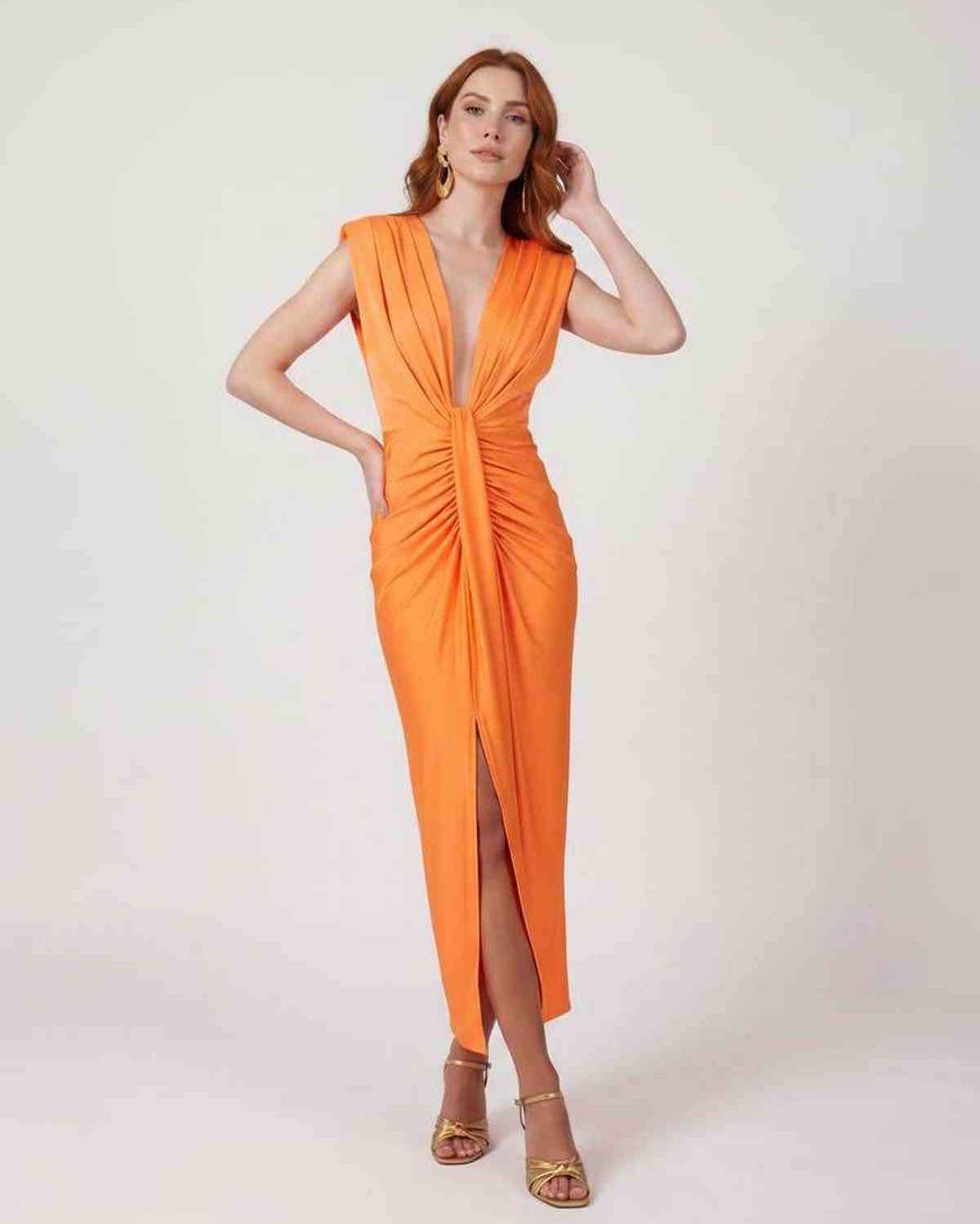 Aurelle Midi-jurk