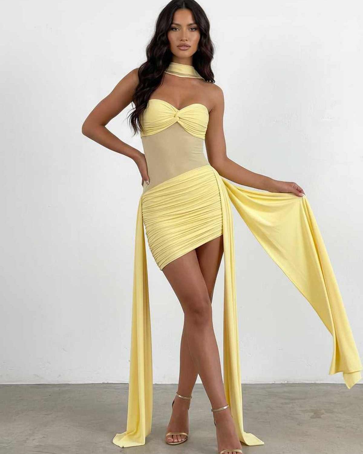 Robe Mini Veloura