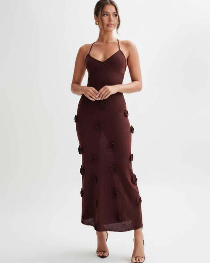 Vestido Midi Rosette