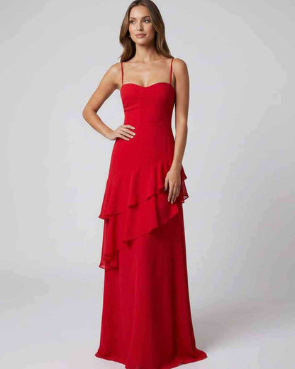 Abito Maxi Rosette