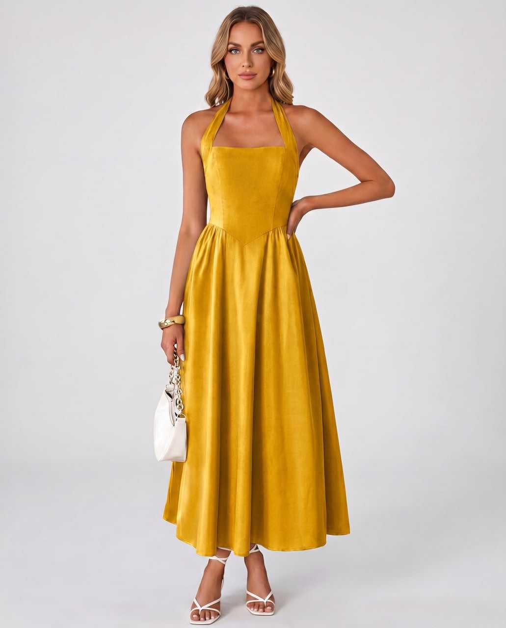Veloura Midi Dress