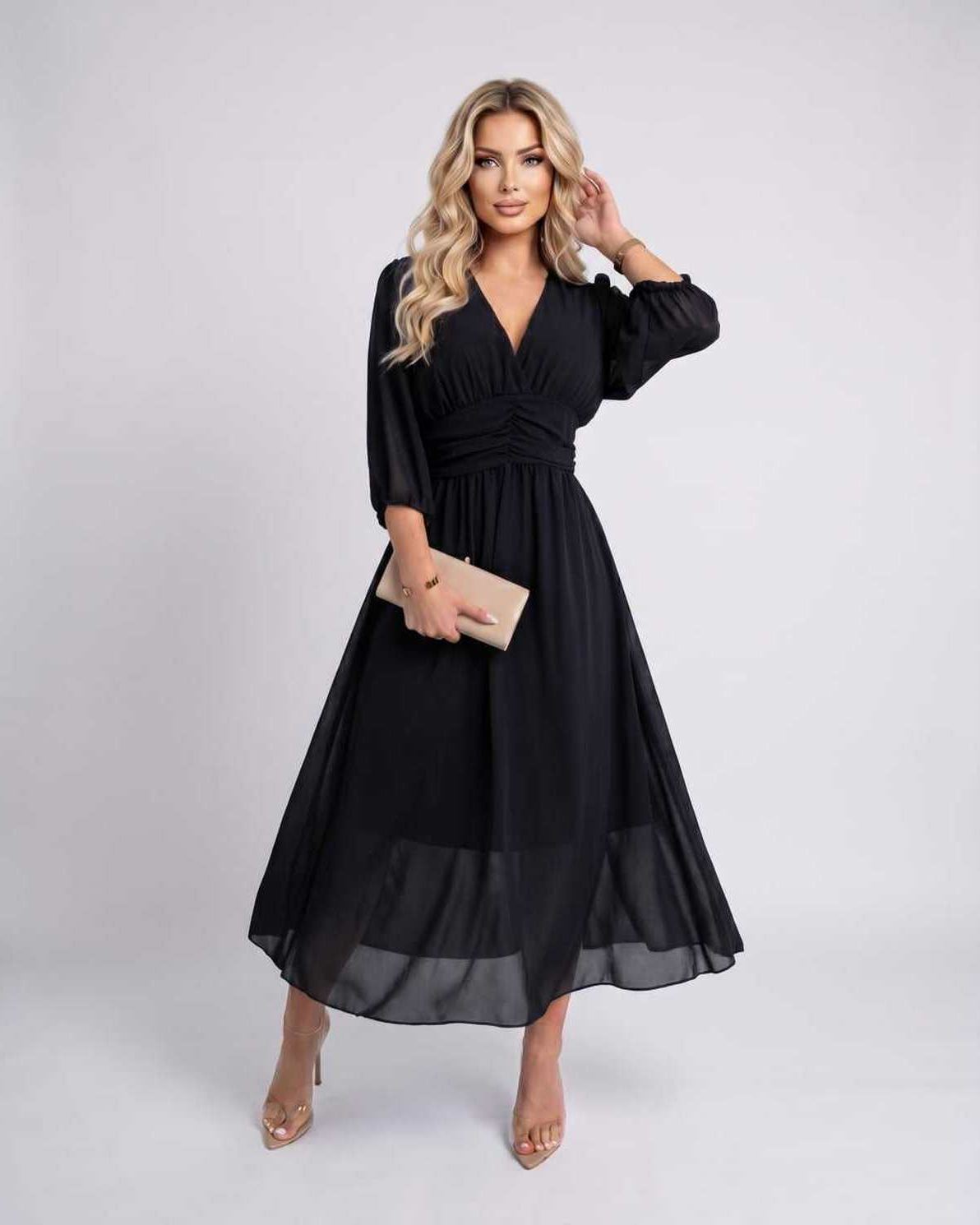 Veloura Midikleid