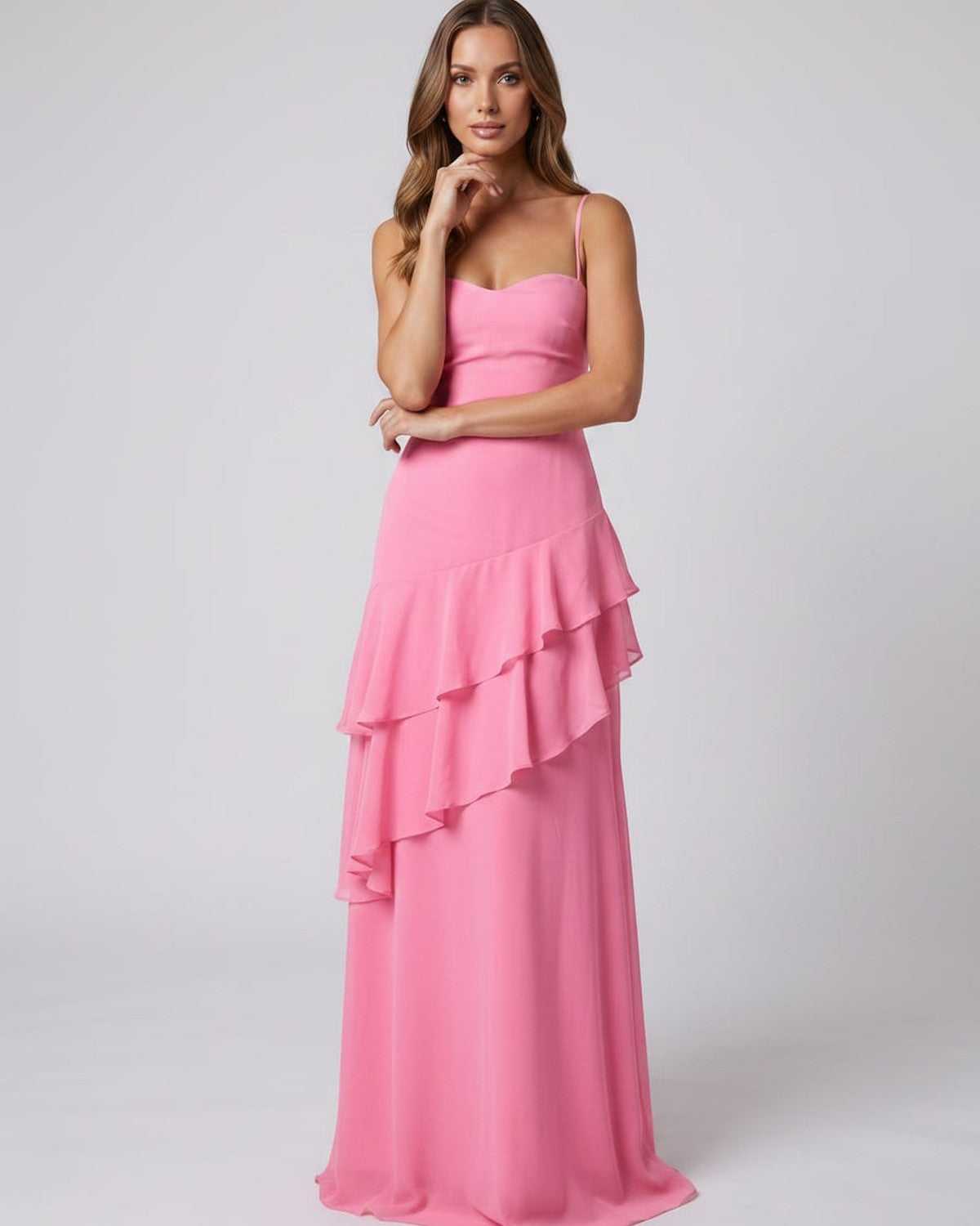 Abito Maxi Rosette