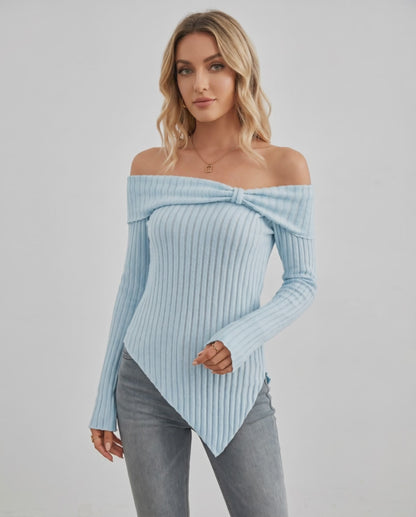 Top a maniche lunghe Veloura