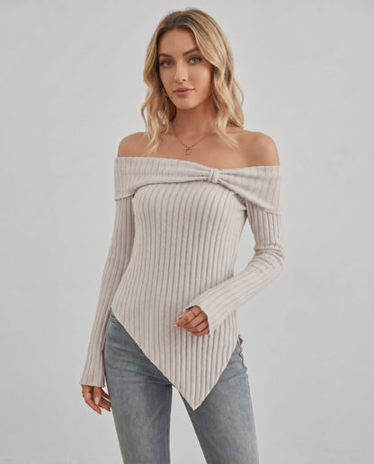 Top a maniche lunghe Veloura