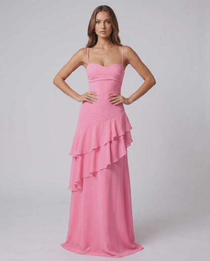 Abito Maxi Rosette